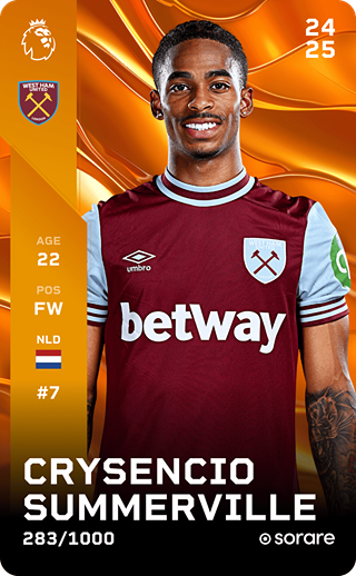 Crysencio Summerville - limited