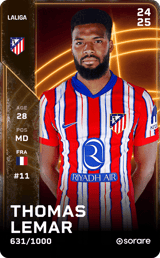 Thomas Lemar - limited