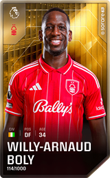 Willy-Arnaud Boly - limited