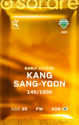 Kang Sang-Yoon - limited