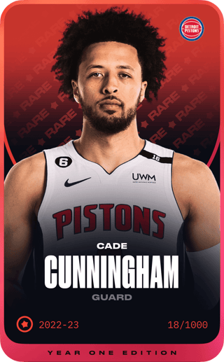 Cade Cunningham - rare