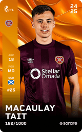 Macauley Tait - limited