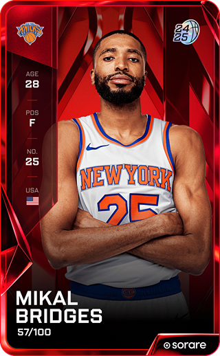 Mikal Bridges - rare