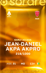 Jean-Daniel Akpa Akpro - limited