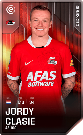 Jordy Clasie - rare