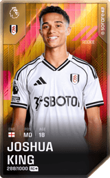 Joshua King - limited