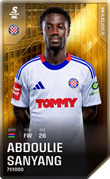 Abdoulie Sanyang - limited