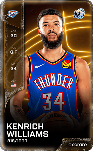 Kenrich Williams - limited