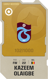 Kazeem Olaigbe - limited