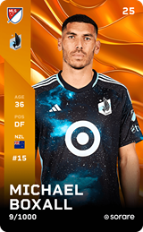 Michael Boxall - limited