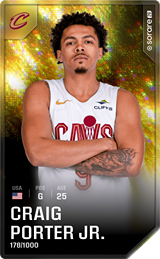 Craig Porter Jr. - limited