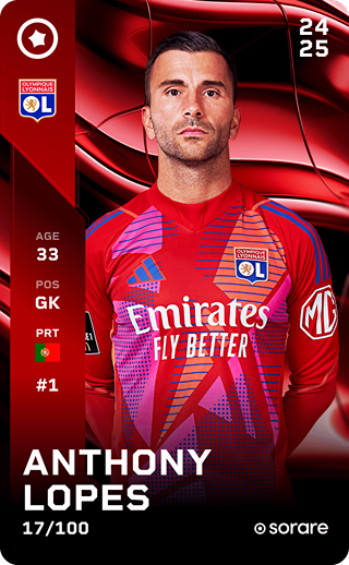 Anthony Lopes - rare