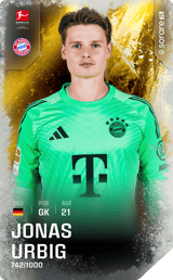 Jonas Urbig - limited