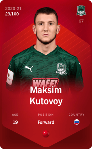 Maksim Kutovoy - rare