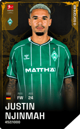Justin Njinmah - limited