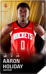 Aaron Holiday - limited