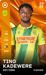 Tino Kadewere - limited