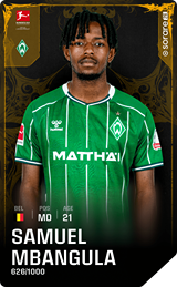 Samuel-Germain Mbangula - limited