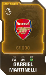 Gabriel Martinelli - limited