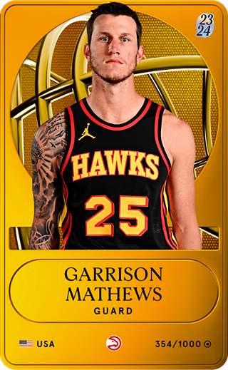 Garrison Mathews - limited