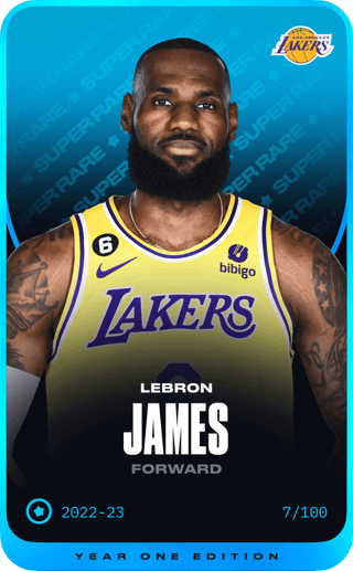 LeBron James - super_rare