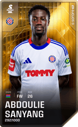 Abdoulie Sanyang - limited