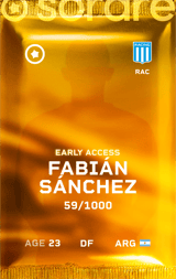 Fabián Sánchez - limited