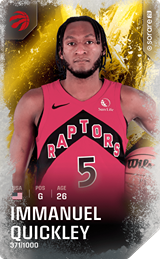 Immanuel Quickley - limited