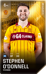 Stephen O'Donnell - limited