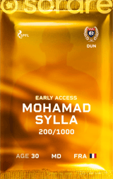Mohamad Sylla - limited