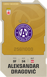 Aleksandar Dragović - limited