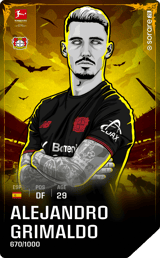 Alejandro Grimaldo - limited