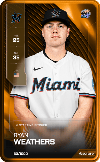 Ryan Weathers - limited