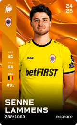 Senne Lammens - limited