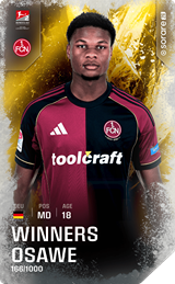 Winners Osawe - limited