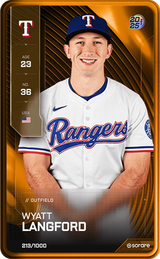 Wyatt Langford - limited