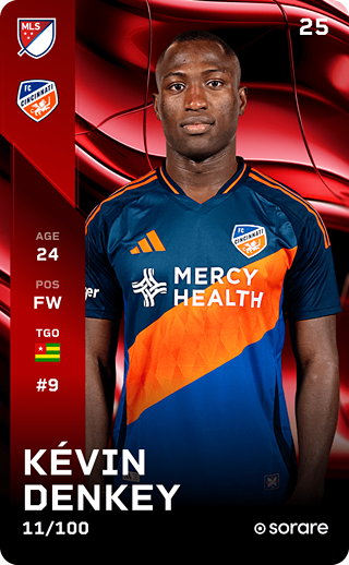 Kévin Denkey - rare