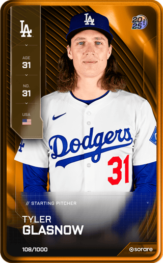 Tyler Glasnow - limited
