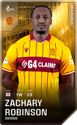 Zachary Robinson - limited