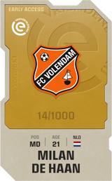 Milan de Haan - limited