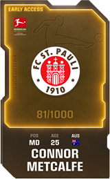 Connor Metcalfe - limited