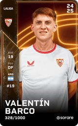 Valentín Barco - limited