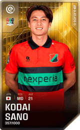 Kodai Sano - limited