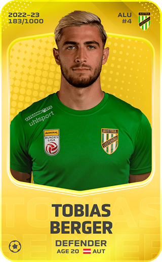 Tobias Berger - limited