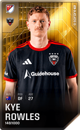 Kye Rowles - limited