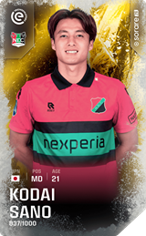 Kodai Sano - limited
