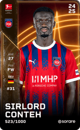 Sirlord Conteh - limited