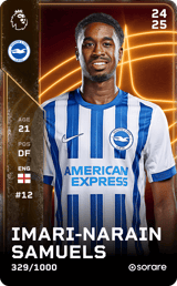 Imari-Narain Samuels - limited