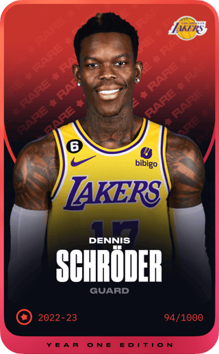 Dennis Schröder - rare