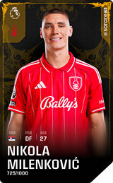 Nikola Milenković - limited